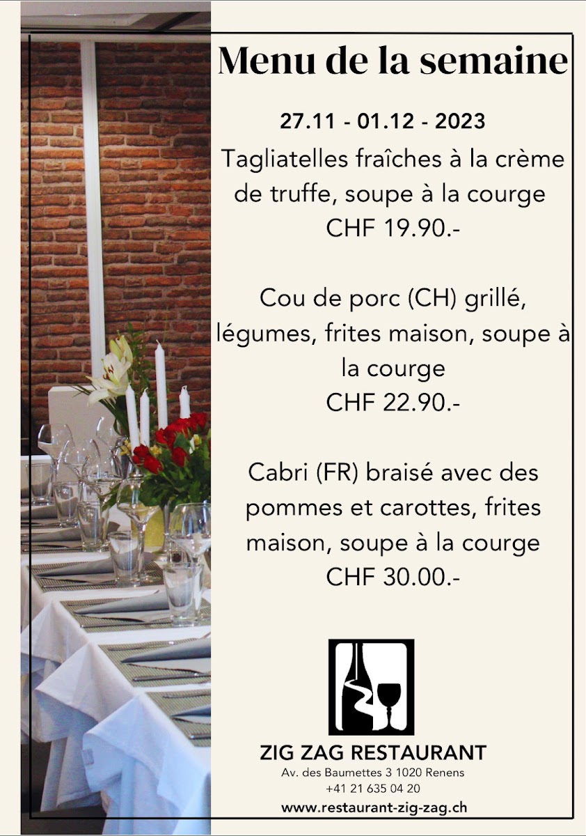Menu Café Restaurant Zig Zag-4