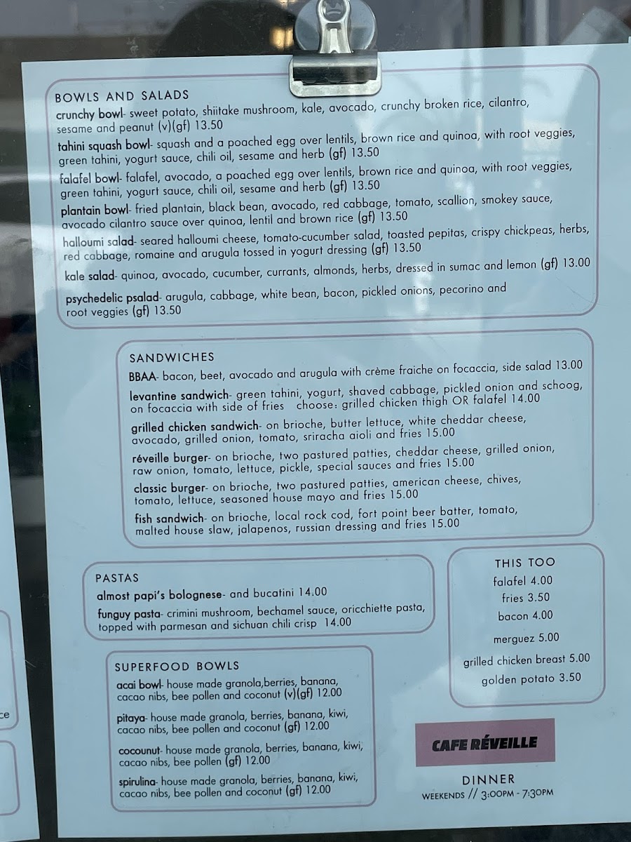 Menu Cafe Réveille-3