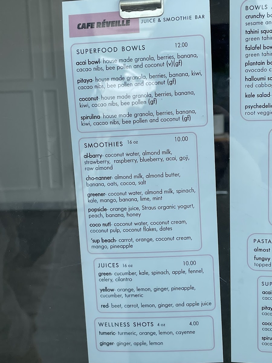 Menu Cafe Réveille-7