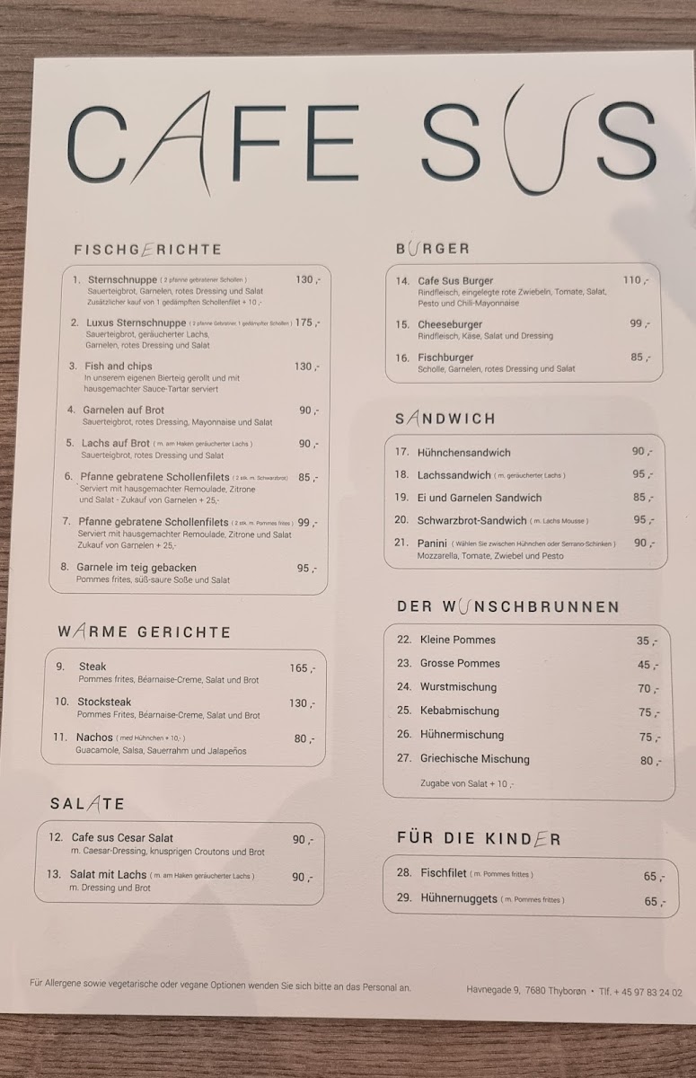 Menu Cafe Sus-8