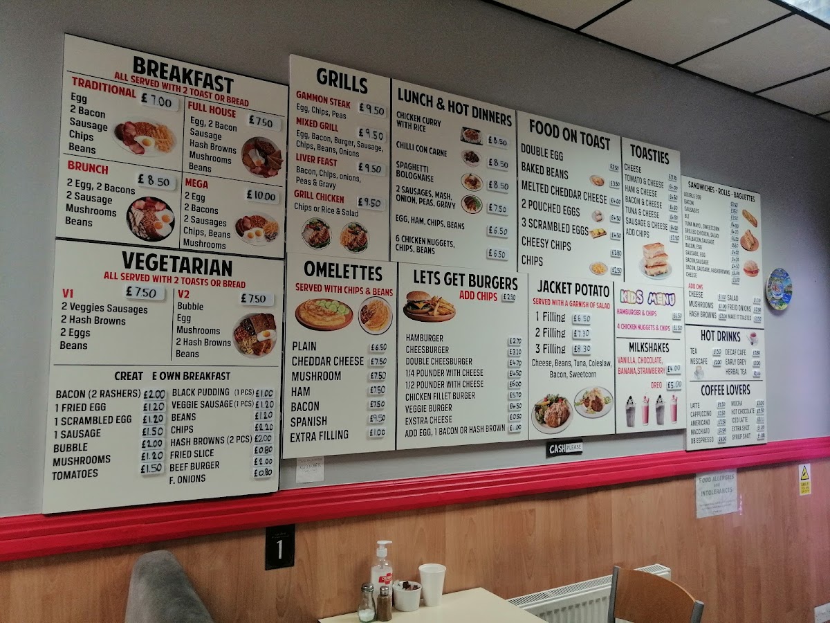 Menu Cafe Sw19-4