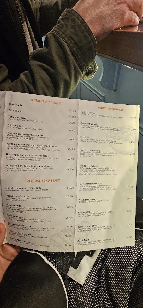 Menu Cafe Tapiz-1