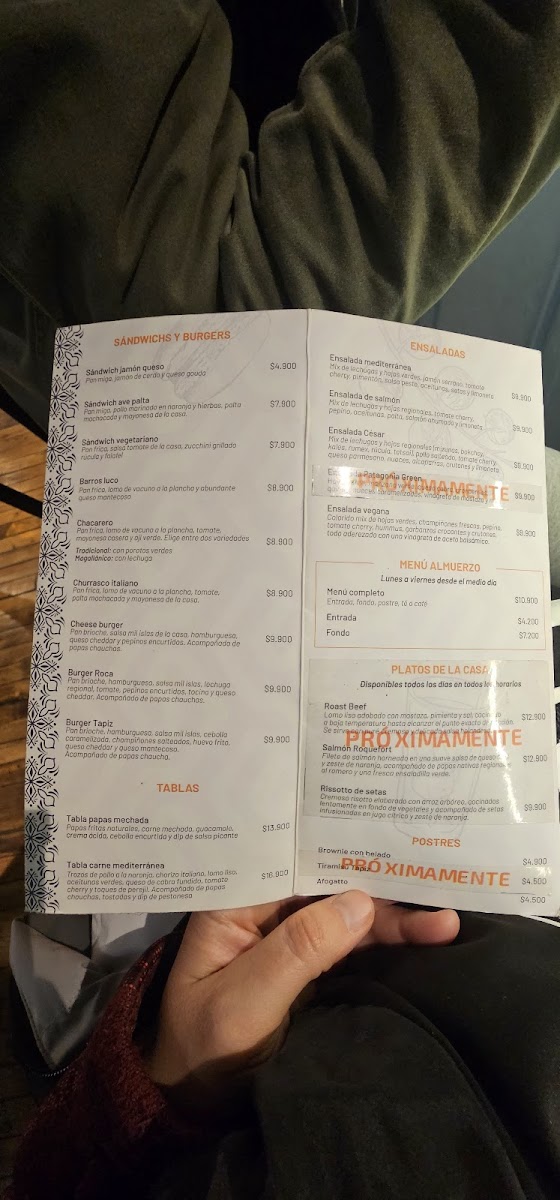 Menu Cafe Tapiz-3