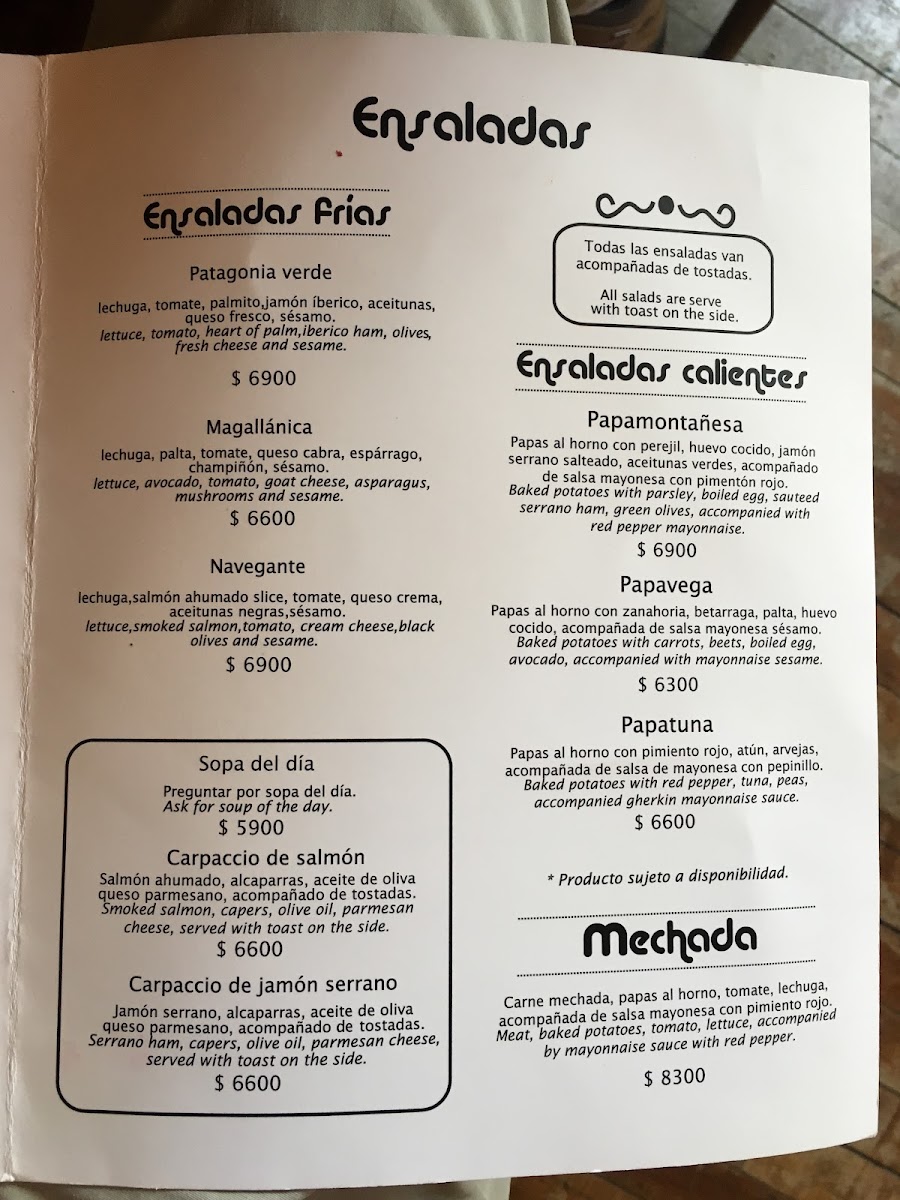 Menu Cafe Tapiz-7