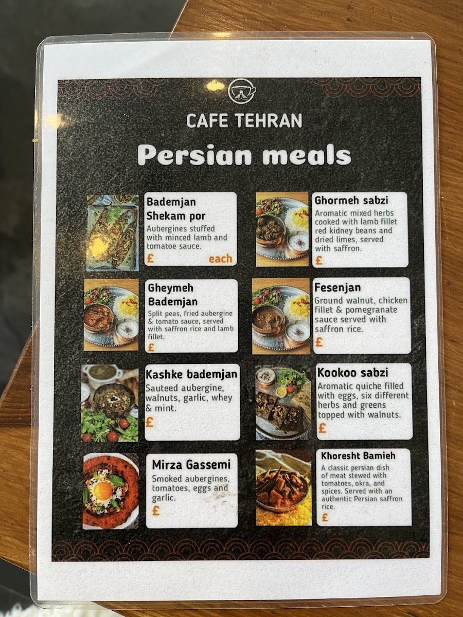 Menu Cafe Tehran-4