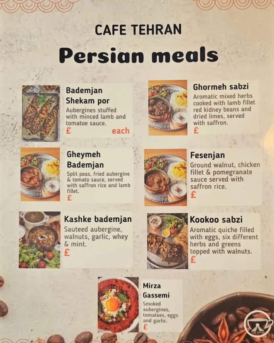 Menu Cafe Tehran-5