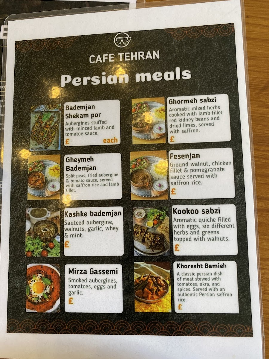 Menu Cafe Tehran-6