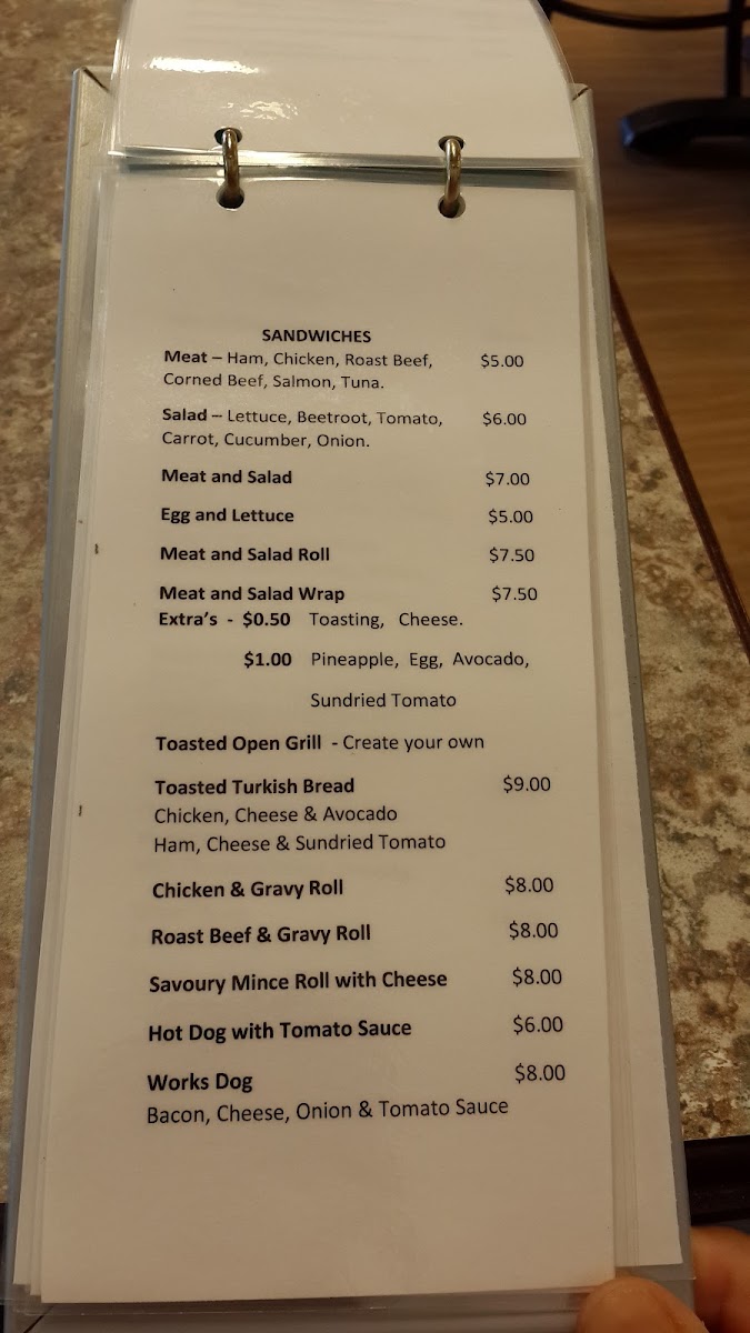 Menu Cafe Thirty-Three-10