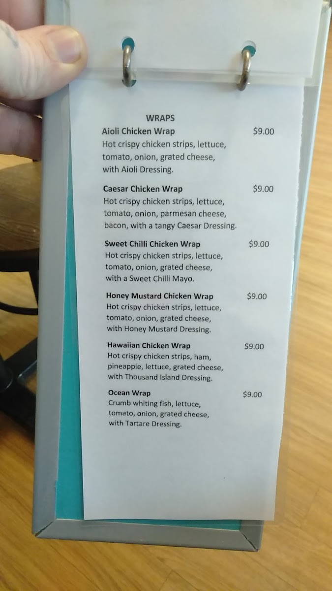 Menu Cafe Thirty-Three-3