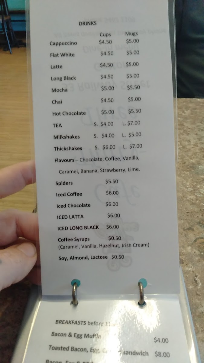 Menu Cafe Thirty-Three-7