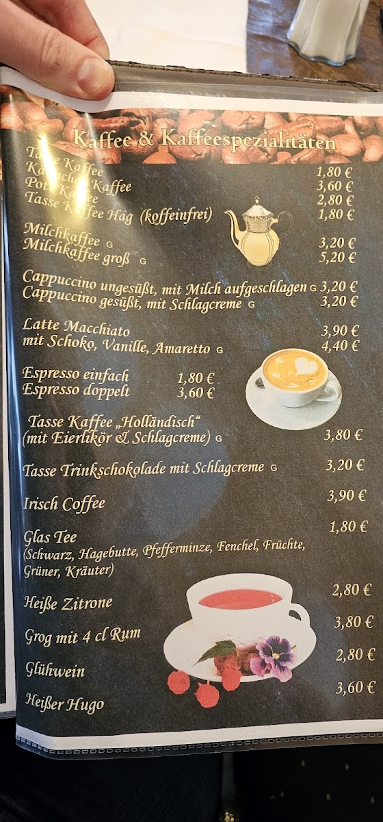 Menu Cafe U. Restaurant Handrick-4
