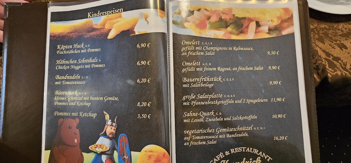 Menu Cafe U. Restaurant Handrick-7