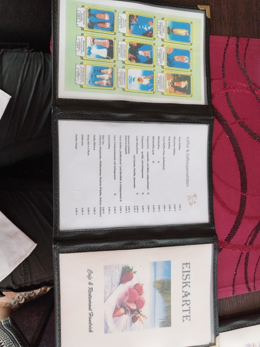 Menu Cafe U. Restaurant Handrick-9