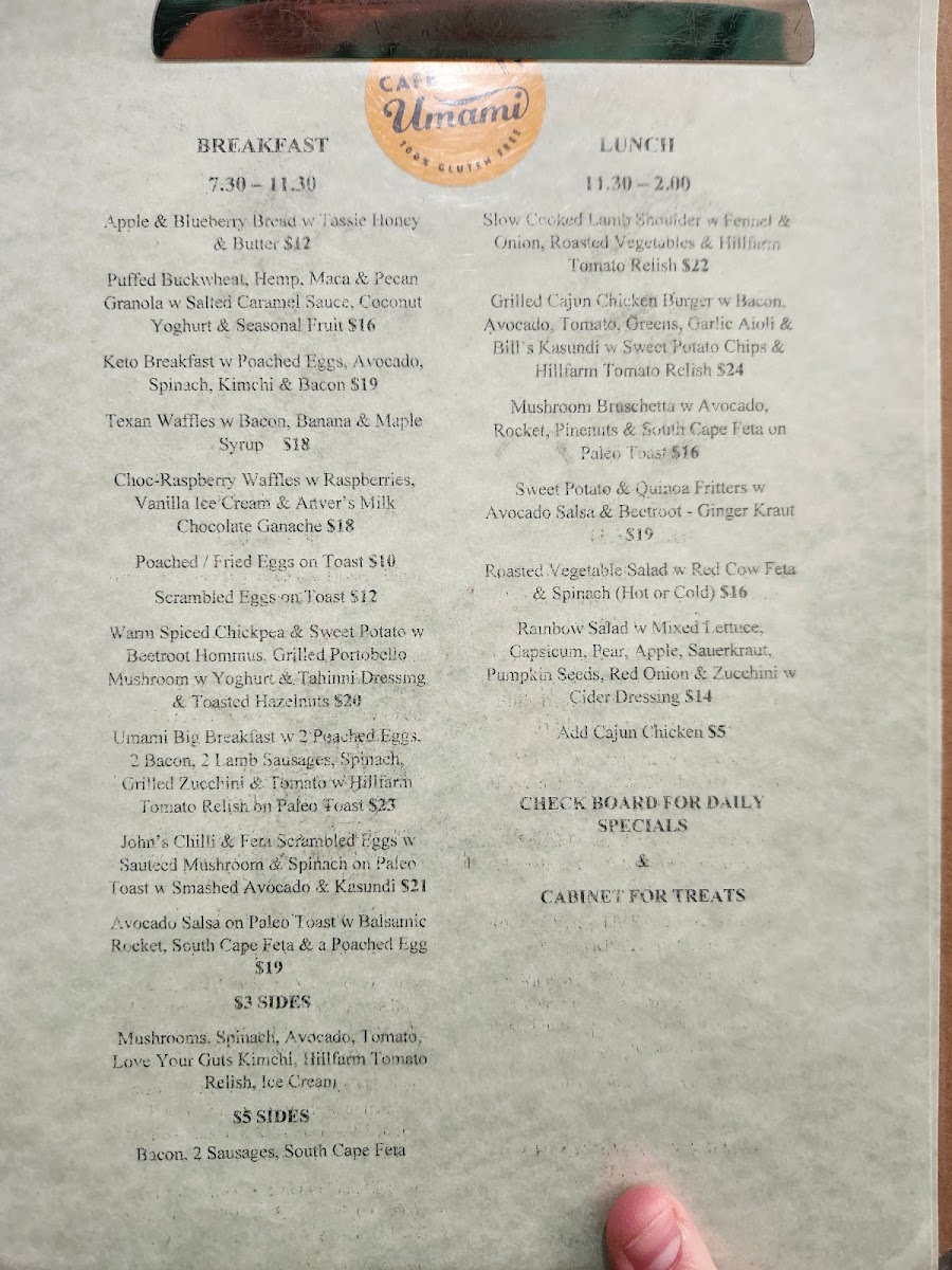 Menu Cafe Umami-3