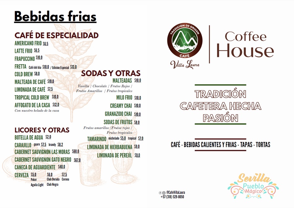 Menu Café Villa Laura Brew Lab & Coffee House-2