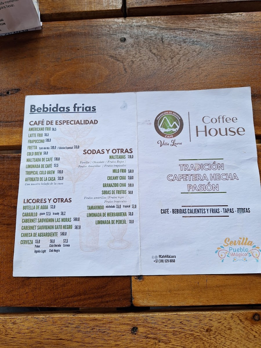 Menu Café Villa Laura Brew Lab & Coffee House-4