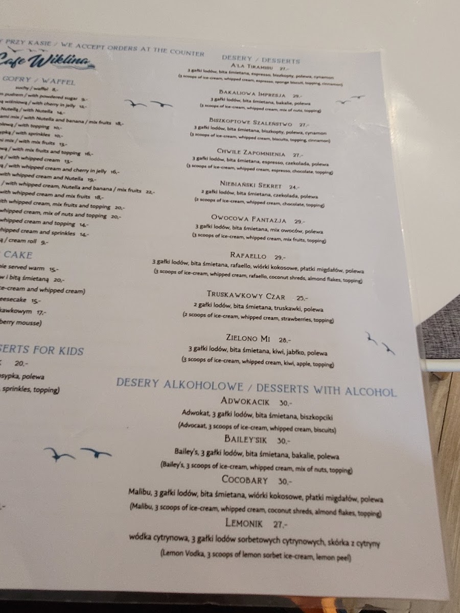 Menu Cafe Wiklina-1