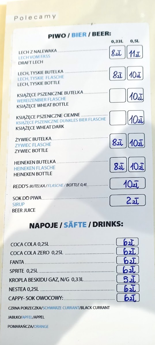 Menu Cafe Wiklina-5