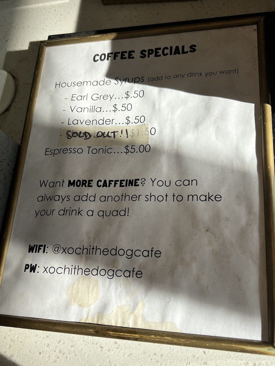 Menu Cafe Xochi-2