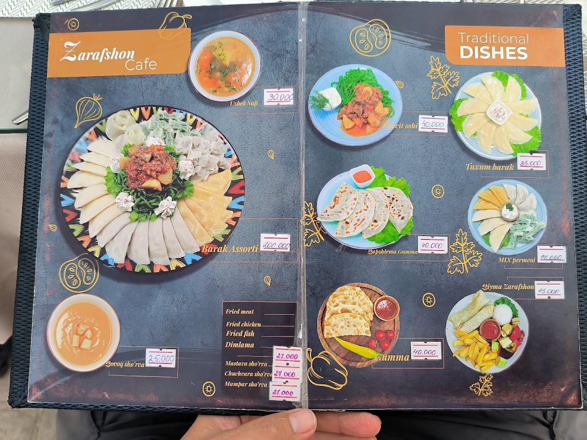 Menu Cafe Zarafshon-7