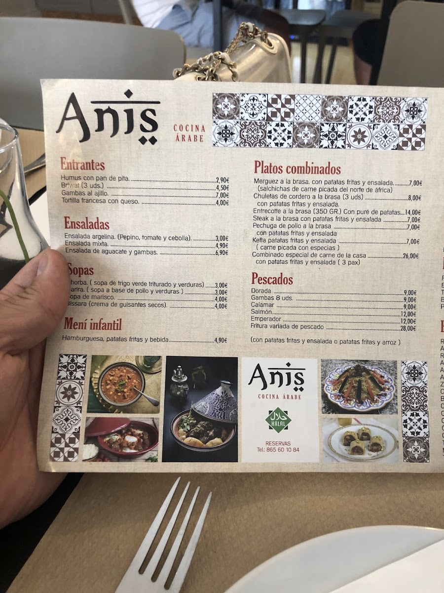 Menu Cafee Restaurante Anis Halal-10