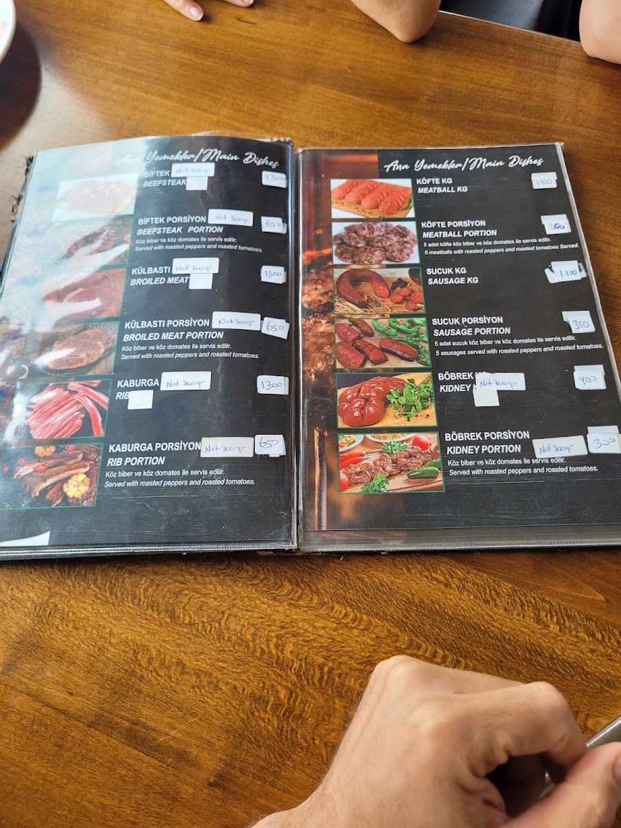 Menu Cafer Usta Bolu Dağı-1