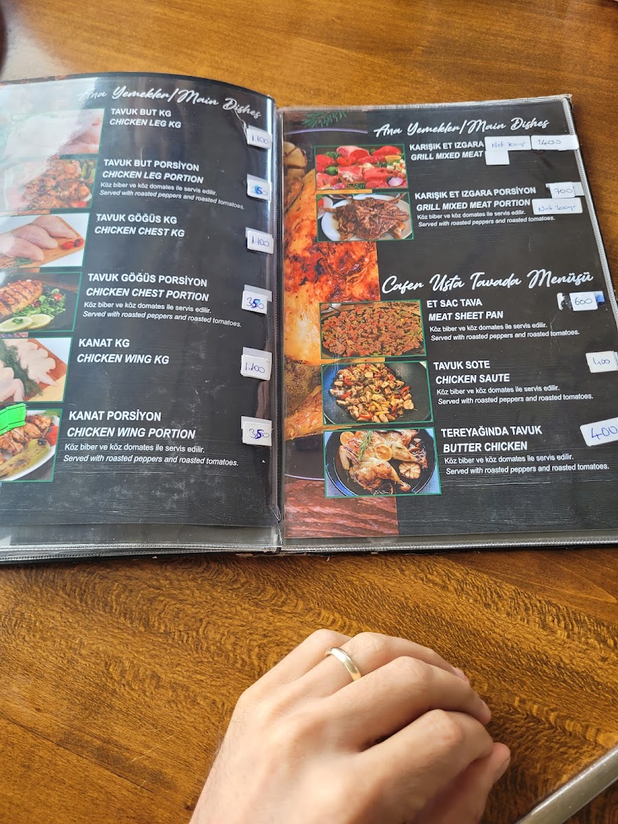 Menu Cafer Usta Bolu Dağı-3