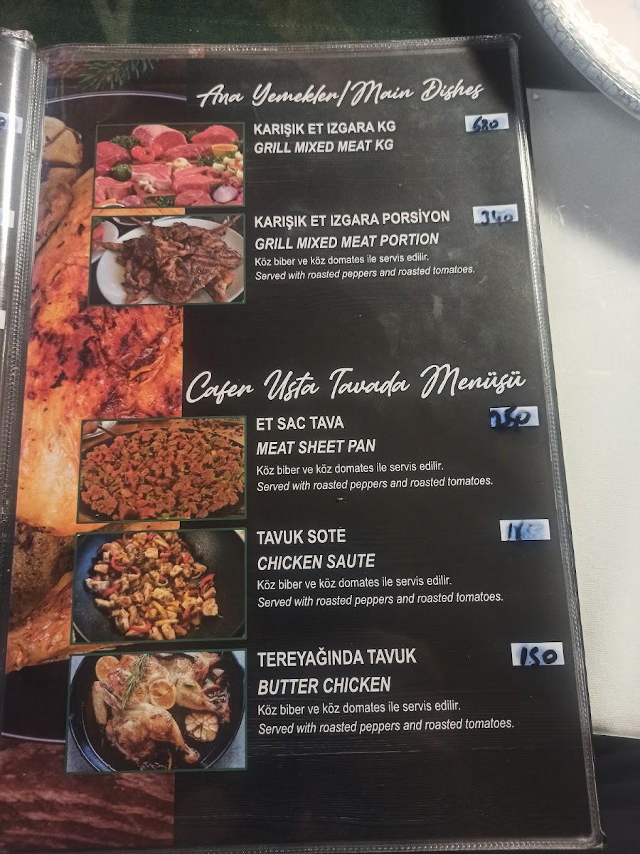 Menu Cafer Usta Bolu Dağı-4