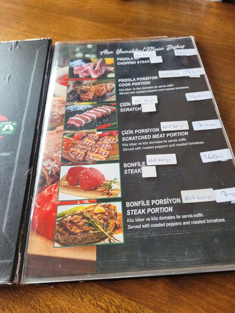 Menu Cafer Usta Bolu Dağı-5