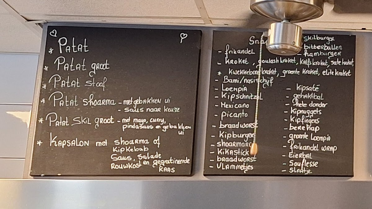 Menu Cafetaria/lunchroom It Skil-1