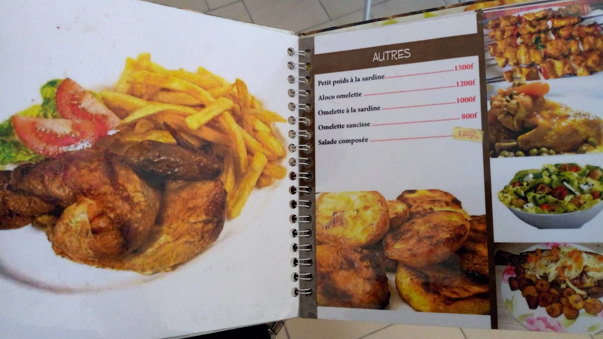Menu Cafeteria Chez Aziz-7