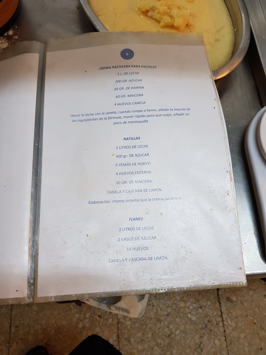 Menu Cafeteria Gaico-9