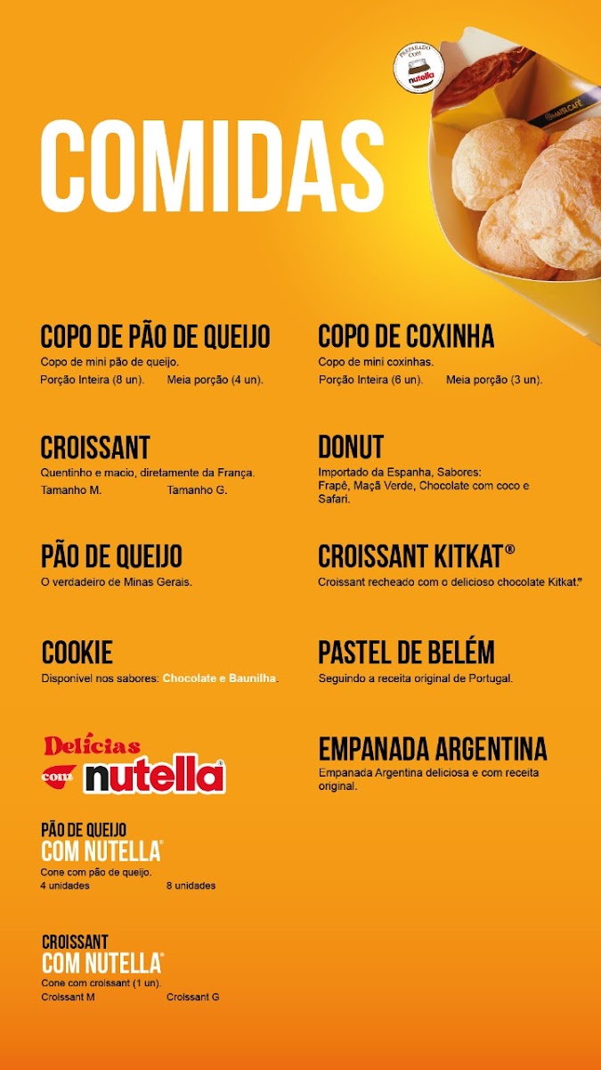 Menu Cafeteria Mais1 Cafe - Jardim Das Americas-1