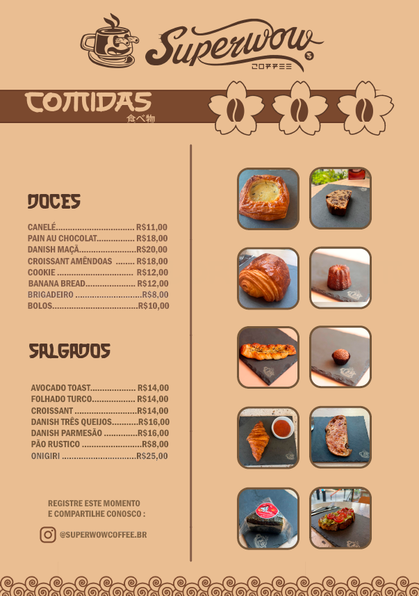 Menu Cafeteria No Jardim Paulista - Superwow Coffee São Paulo-5