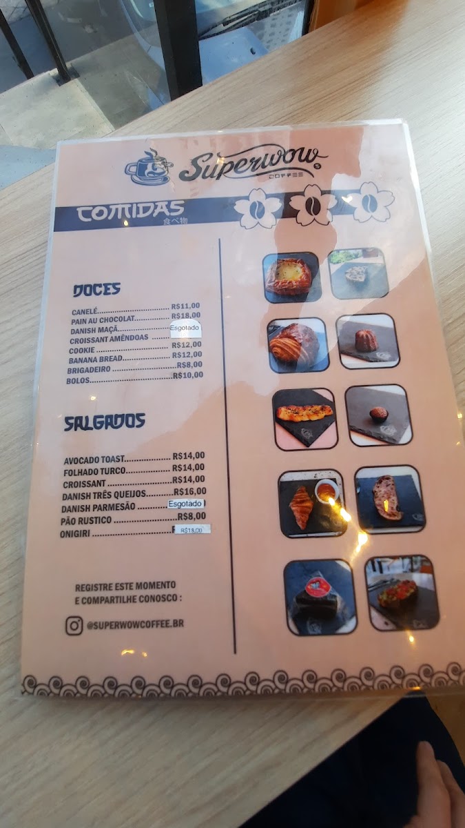 Menu Cafeteria No Jardim Paulista - Superwow Coffee São Paulo-7