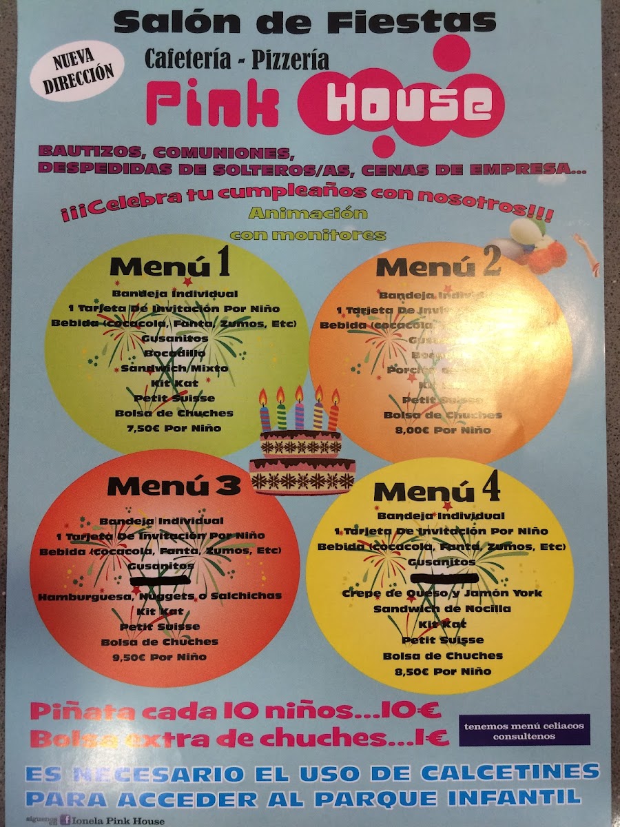 Menu Cafeteria Pizzeria Pink House-4