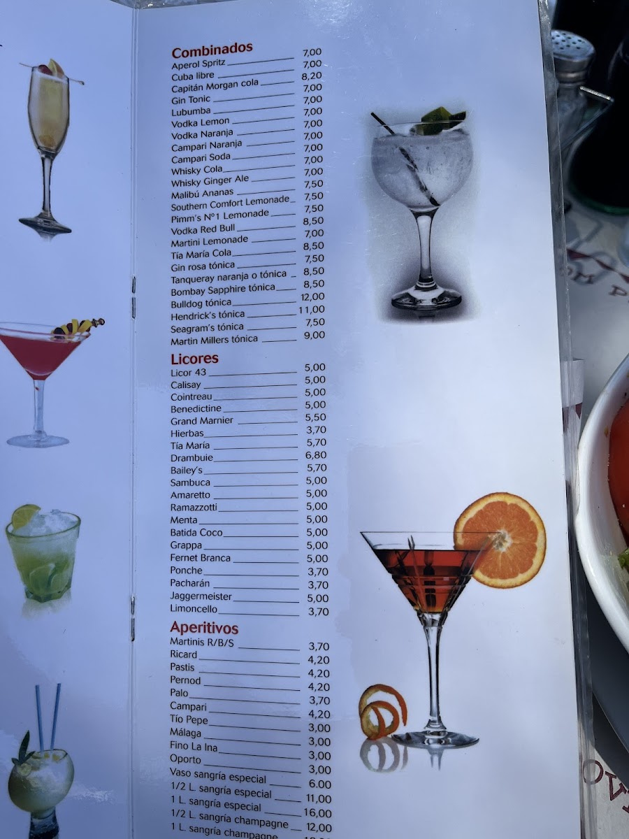 Menu Cafetería Plaza, Cala D’Or-9