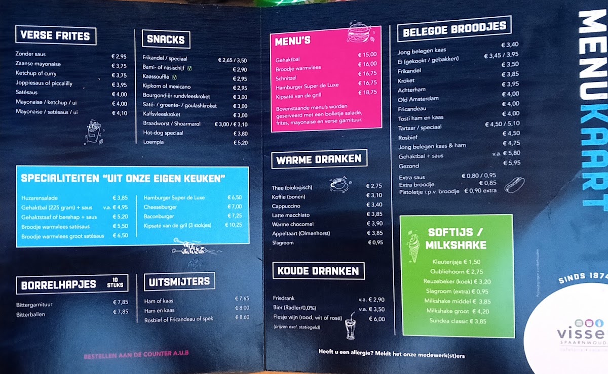 Menu Cafeteria Visser Spaarnwoude-1