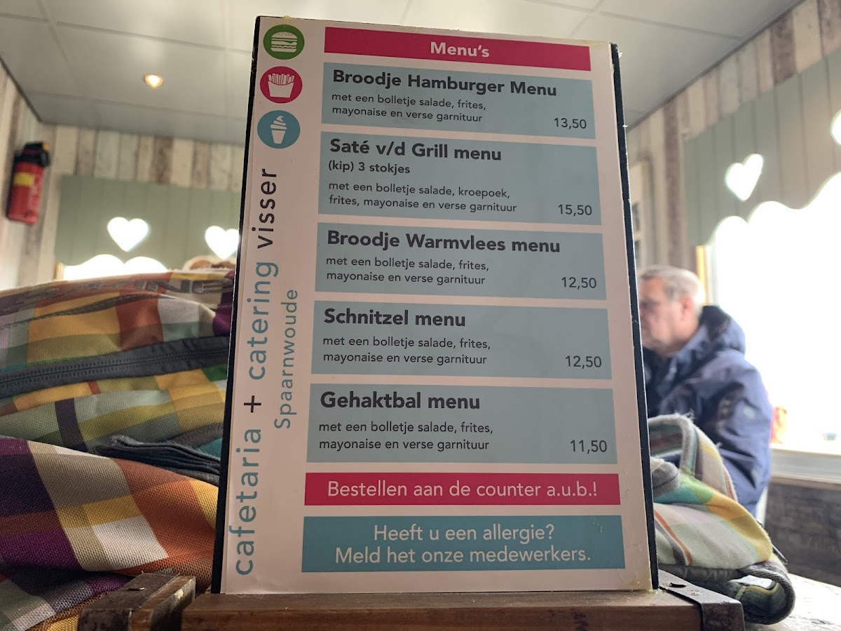 Menu Cafeteria Visser Spaarnwoude-2