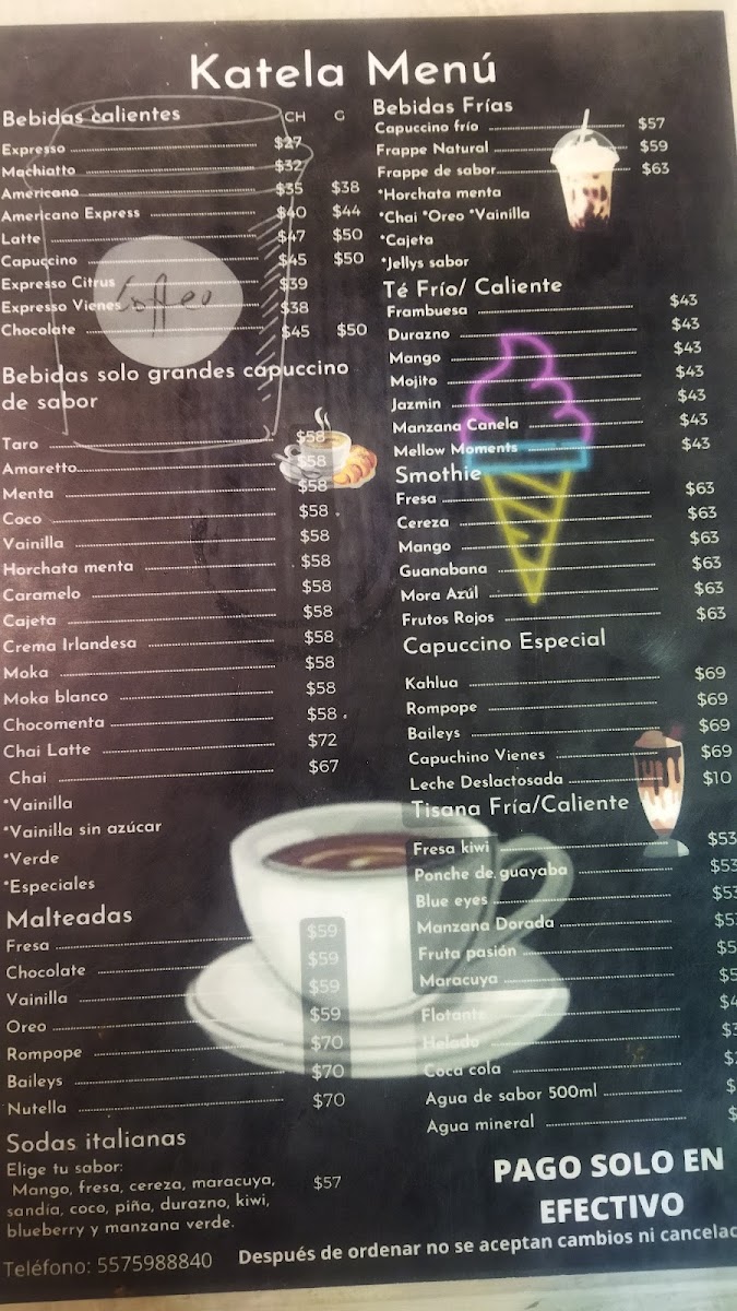 Menu Cafeteria & Yogurt Katela-1