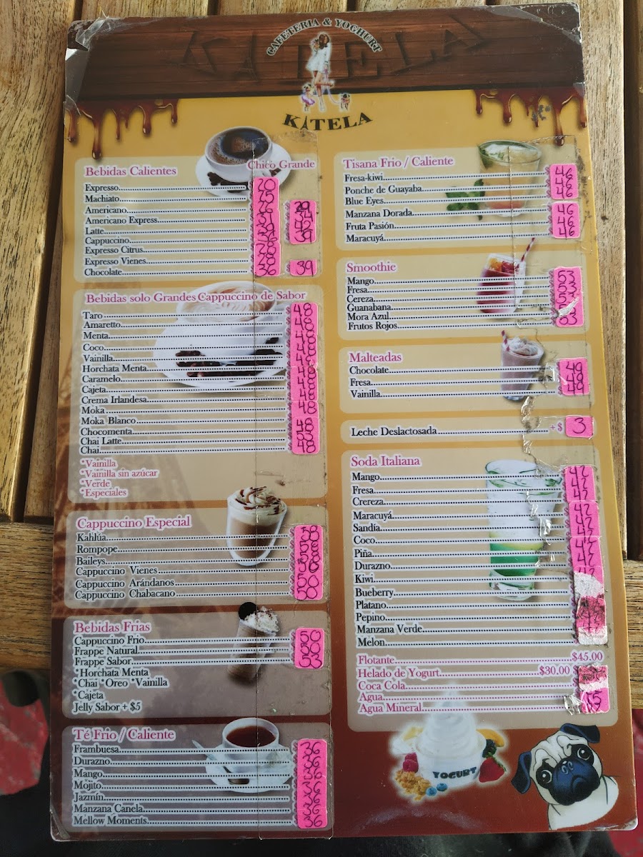 Menu Cafeteria & Yogurt Katela-3
