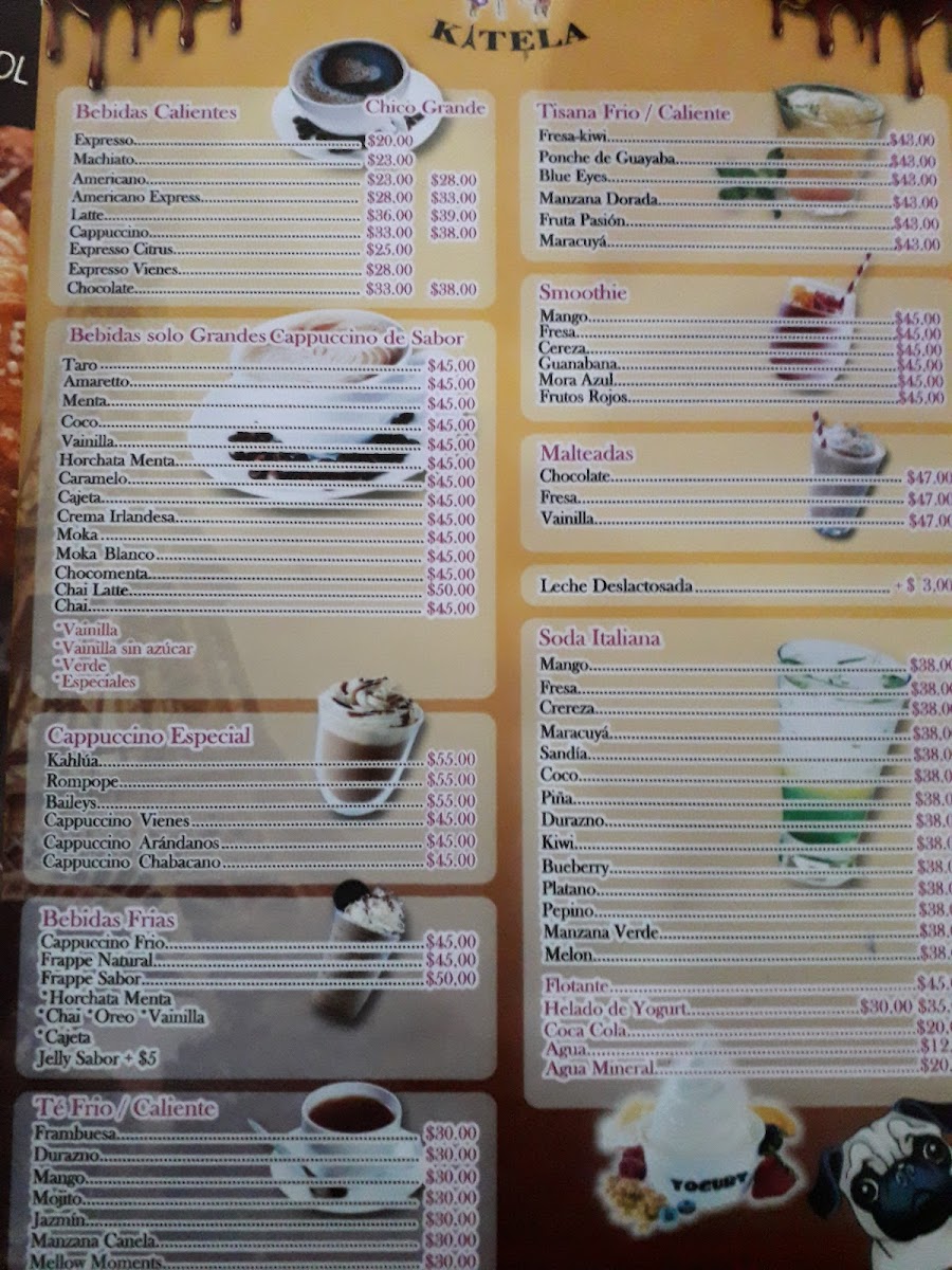 Menu Cafeteria & Yogurt Katela-5