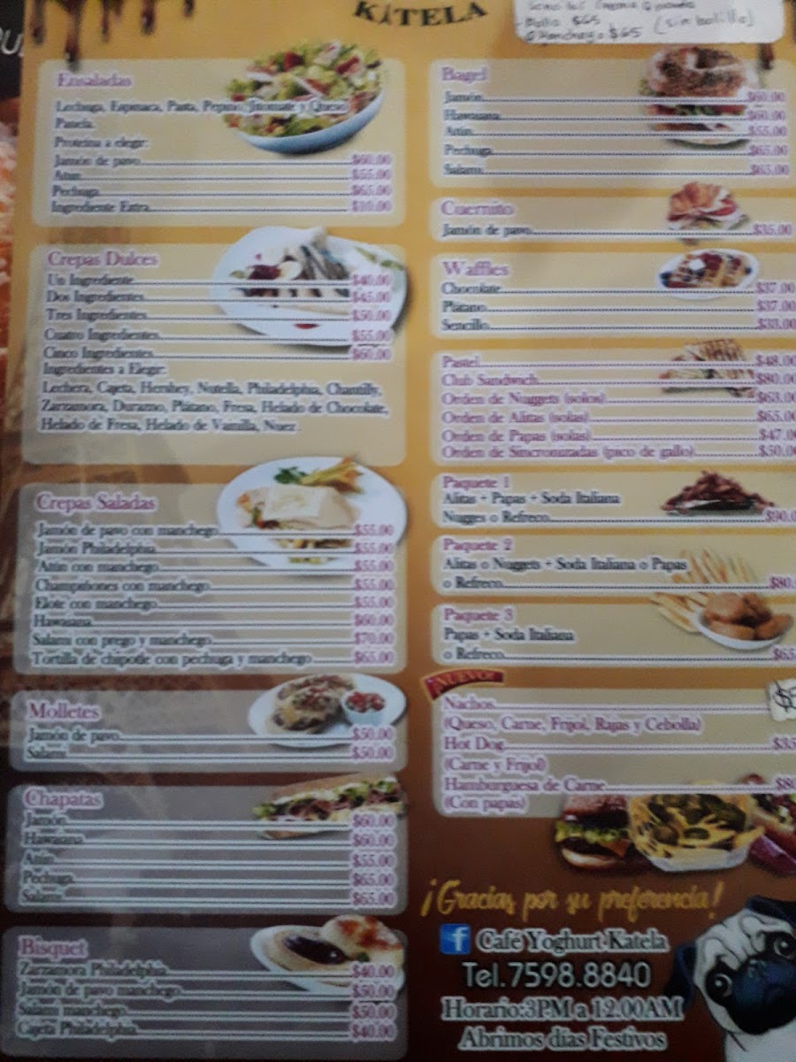 Menu Cafeteria & Yogurt Katela-6