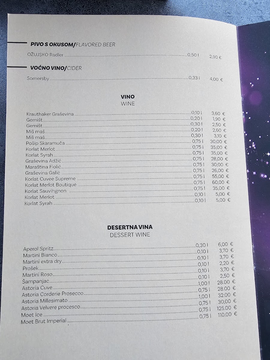 Menu Caffe Bar Fortuna-5