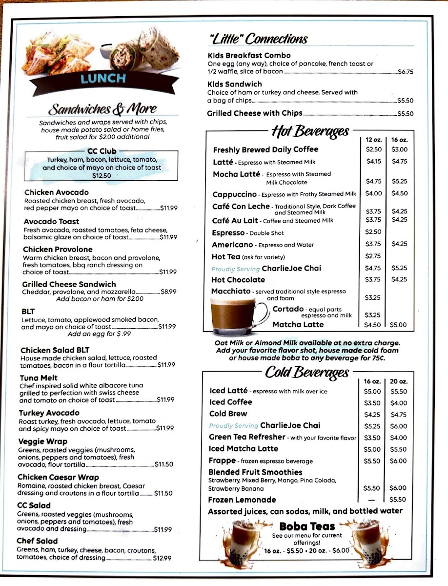 Menu Caffe Connection-1