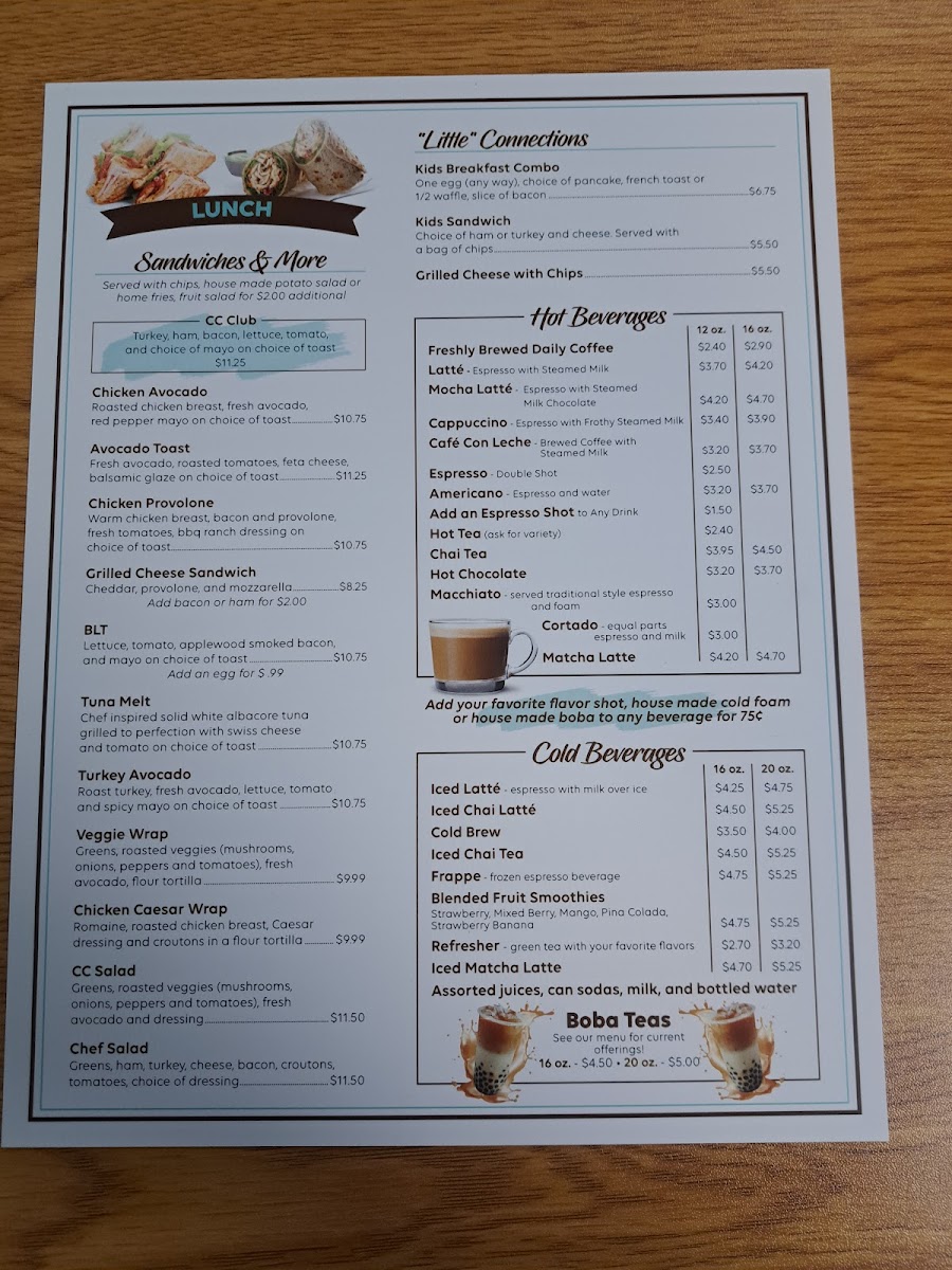 Menu Caffe Connection-9