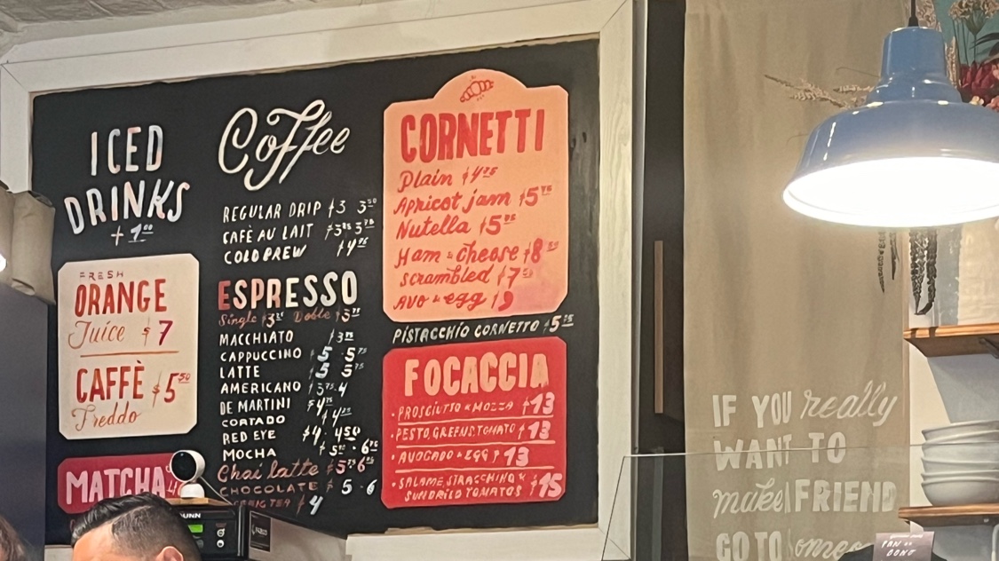 Menu Caffè De Martini-1