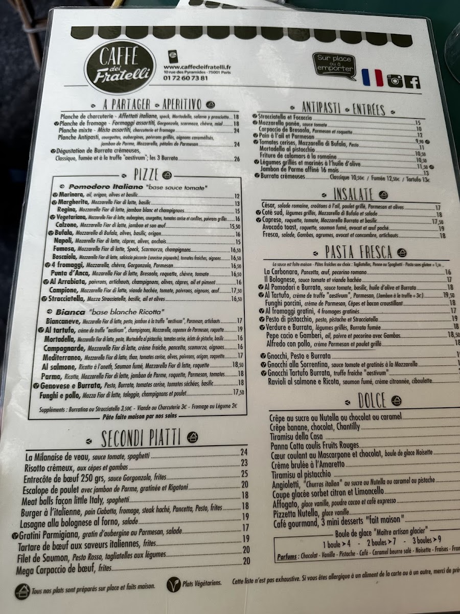 Menu Caffè Dei Fratelli-2