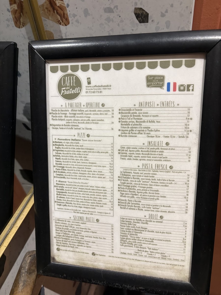 Menu Caffè Dei Fratelli-3