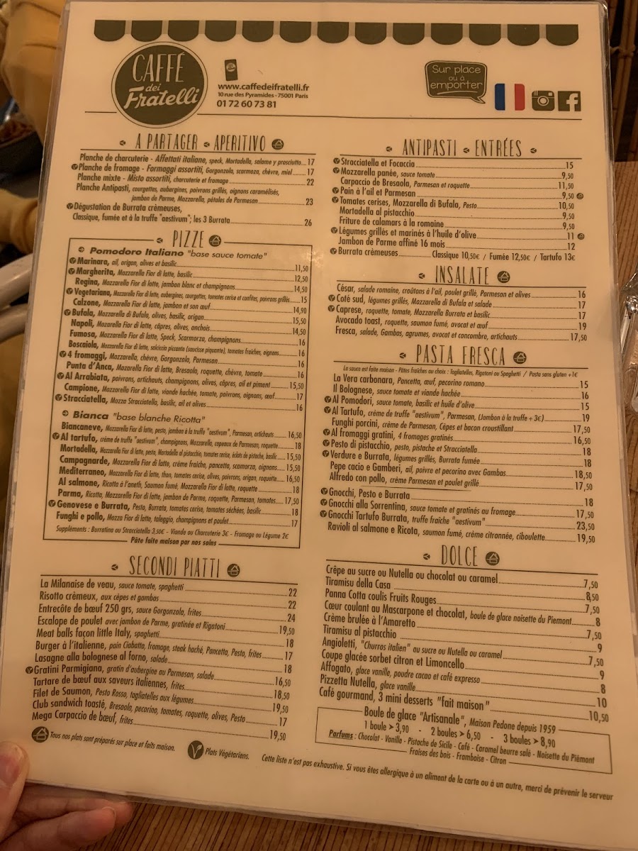 Menu Caffè Dei Fratelli-5